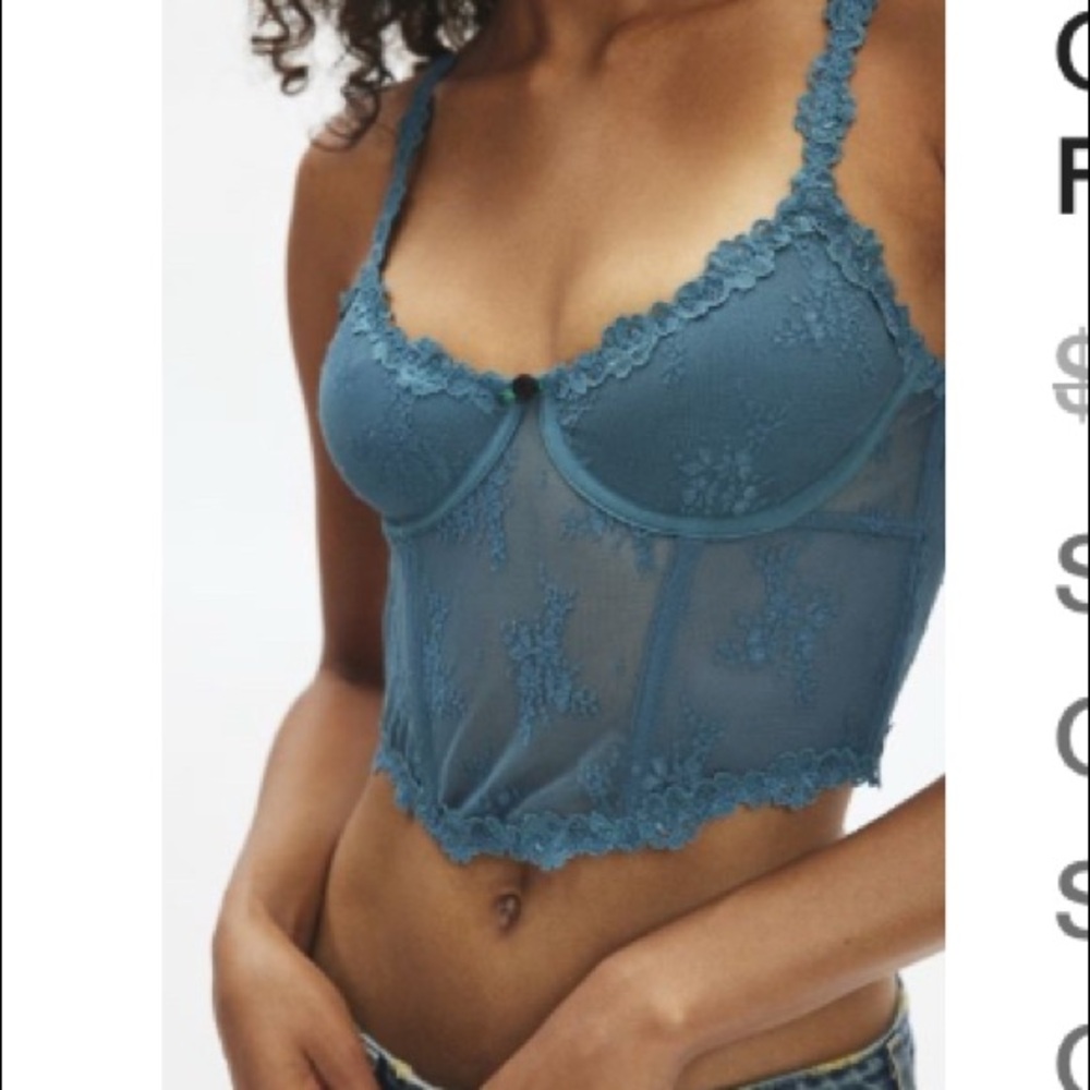 out from under lace femme corset